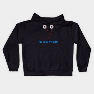 I've Lost My Head Funny Halloween Design Kids Hoodie